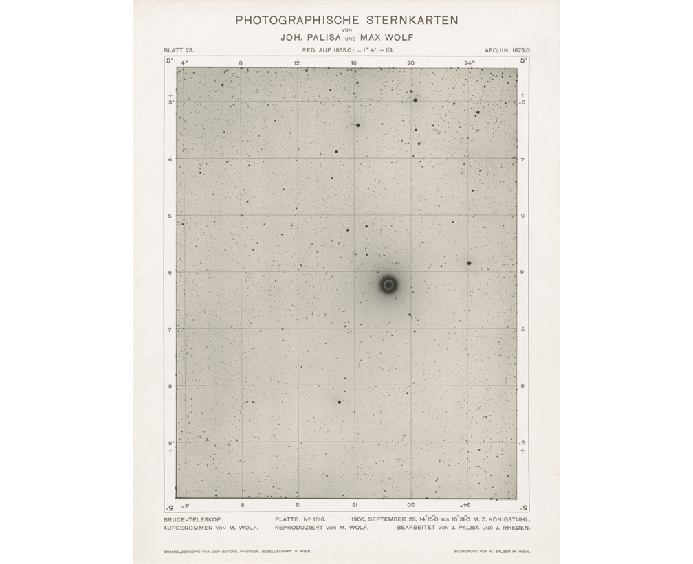 Plate from Photographische Sternkarten (Photographic Star Maps)