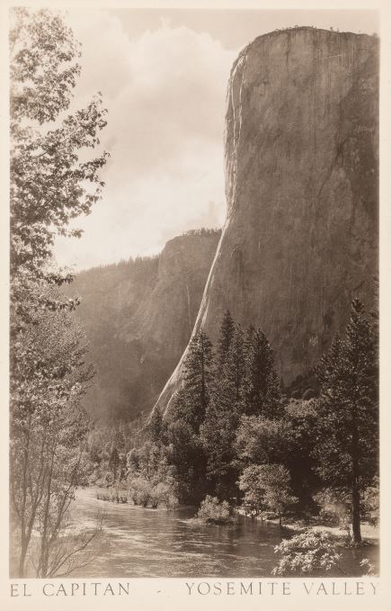 El Capitan—Yosemite Valley, postcard, undated